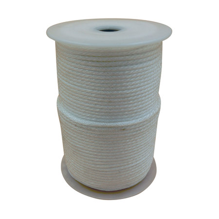 EXTREME MAX Extreme Max 3006.2189 BoatTector Solid Braid Nylon Rope - 1/8" x 1000', White 3006.2189